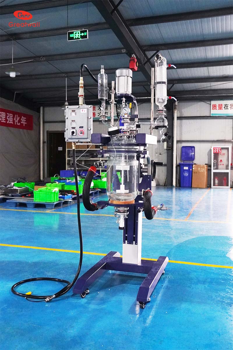 防爆玻璃反應(yīng)釜GRL-10Ex