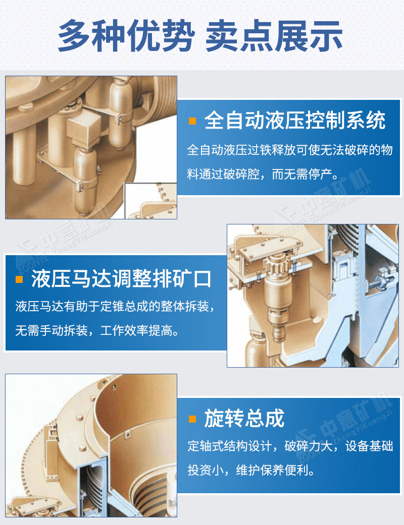 多缸液壓圓錐破產(chǎn)品優(yōu)勢(shì)