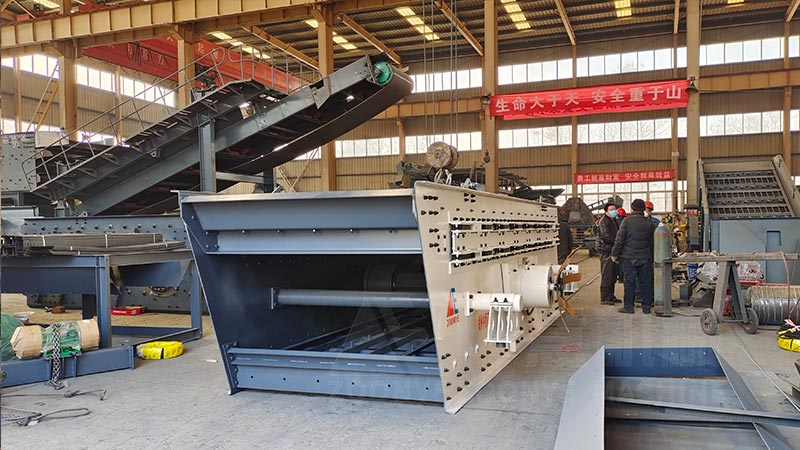 填埋場垃圾分揀回收設備馳張篩實地工廠圖片 填埋場垃圾分揀回收設備馳張篩實地工廠圖片