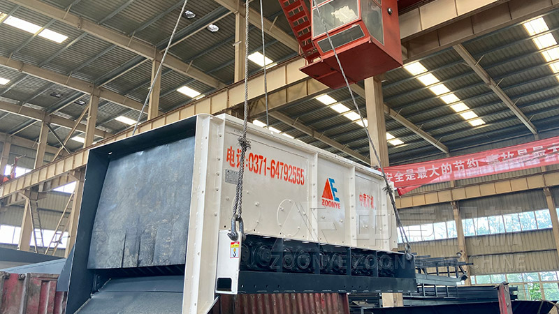 存量垃圾處理站滾軸篩工廠實拍圖片 存量垃圾處理站滾軸篩工廠實拍圖片