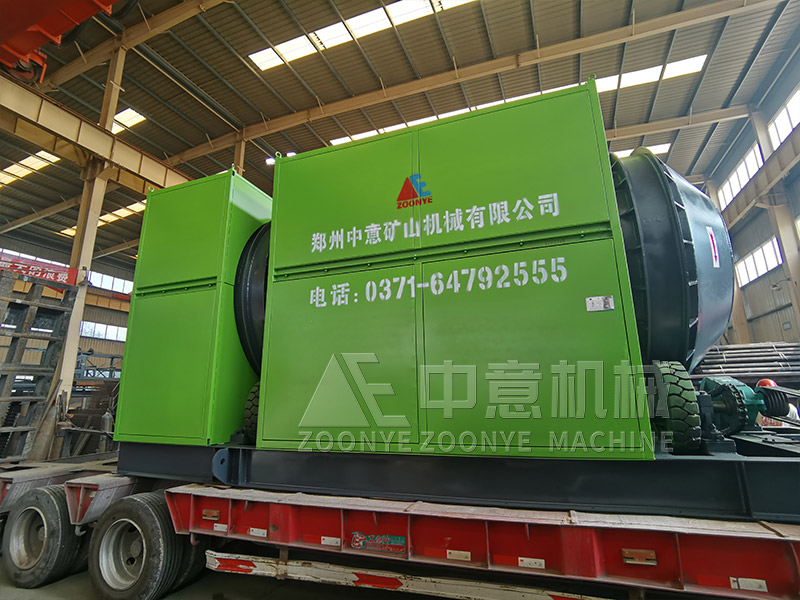 存量垃圾處理站滾筒篩實地工廠圖片 存量垃圾處理站滾筒篩實地工廠圖片