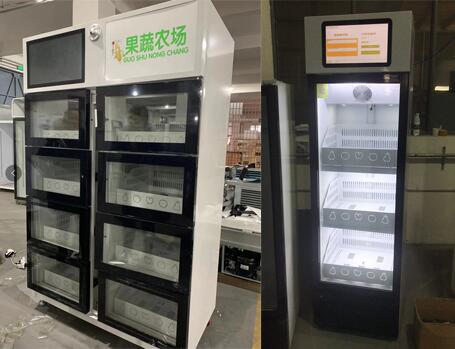 重力感應(yīng)無(wú)人售貨柜二代機(jī)批量出貨中